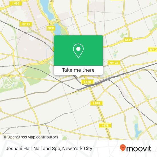 Jeshani Hair Nail and Spa map