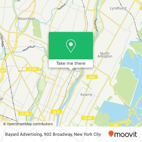 Mapa de Bayard Advertising, 902 Broadway