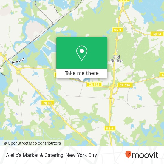 Mapa de Aiello's Market & Catering