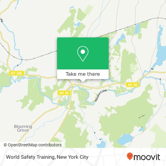 World Safety Training, Arrowpoint Ln map