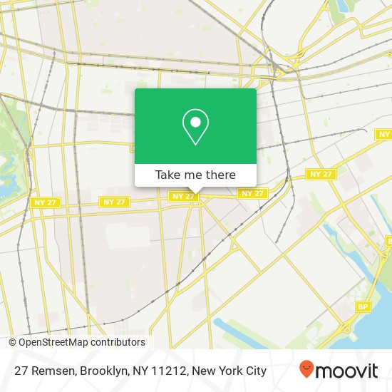 27 Remsen, Brooklyn, NY 11212 map
