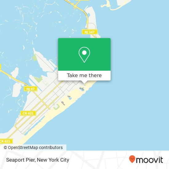 Seaport Pier map