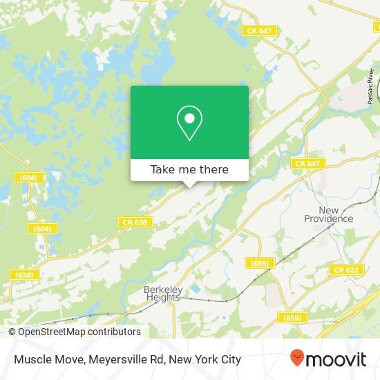Muscle Move, Meyersville Rd map