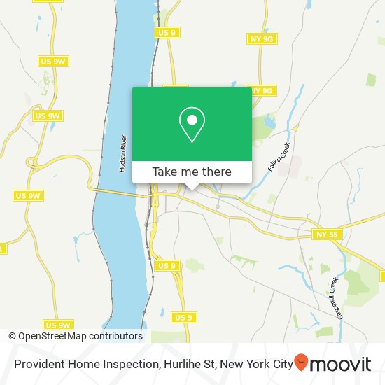 Provident Home Inspection, Hurlihe St map