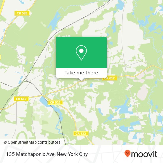 Mapa de 135 Matchaponix Ave, Monroe Twp, NJ 08831