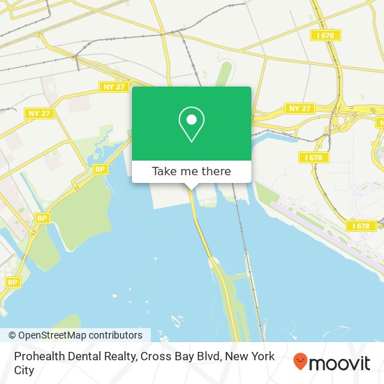 Prohealth Dental Realty, Cross Bay Blvd map