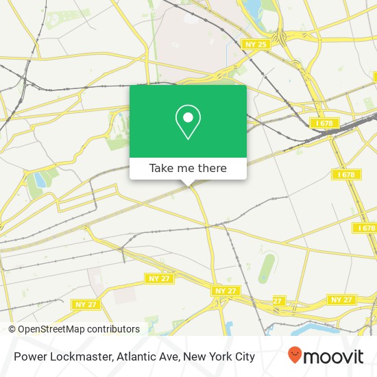 Mapa de Power Lockmaster, Atlantic Ave