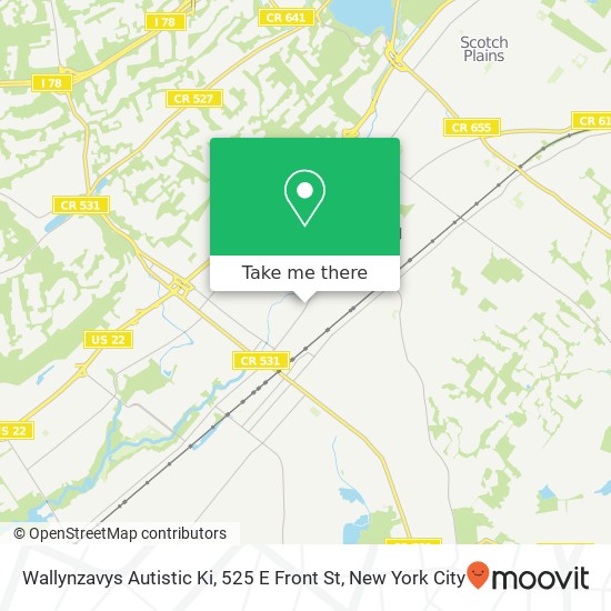 Mapa de Wallynzavys Autistic Ki, 525 E Front St