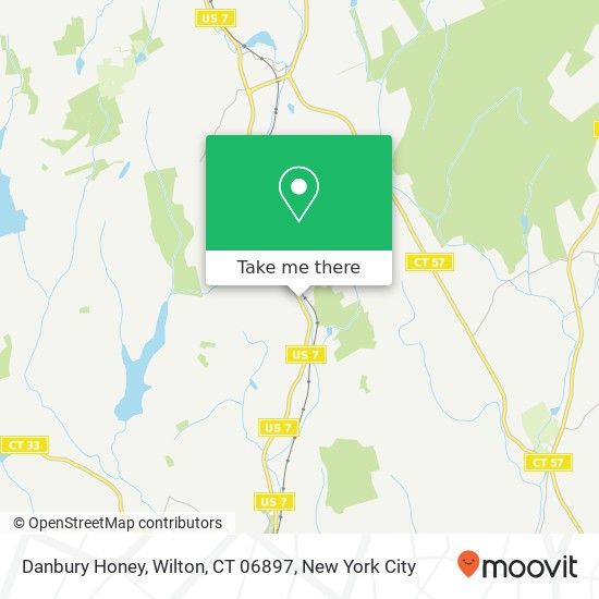 Danbury Honey, Wilton, CT 06897 map