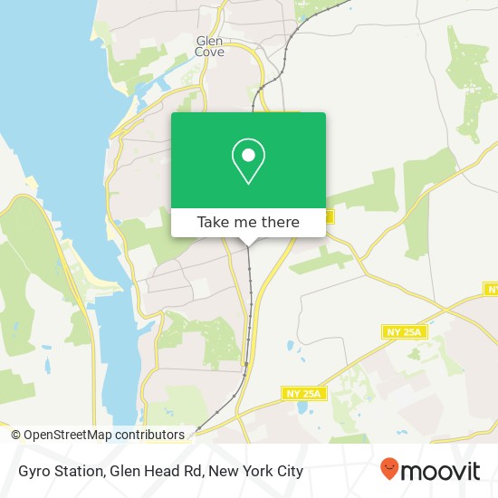 Gyro Station, Glen Head Rd map