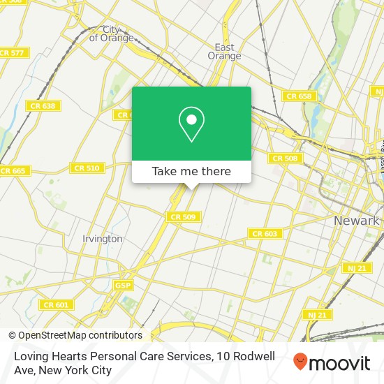 Loving Hearts Personal Care Services, 10 Rodwell Ave map