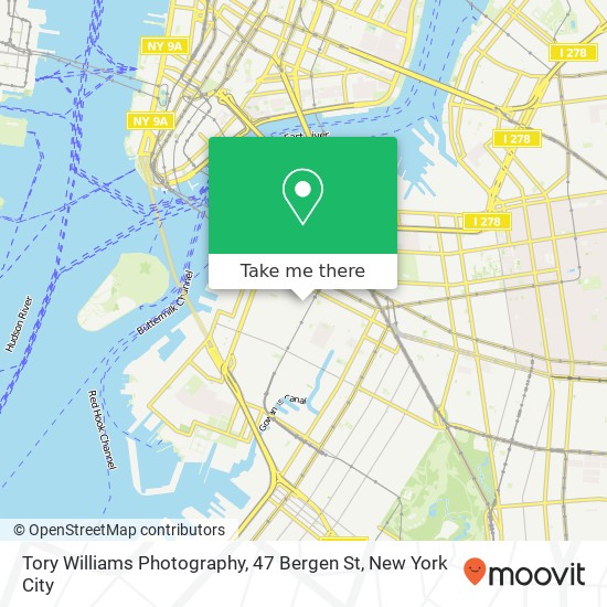 Tory Williams Photography, 47 Bergen St map