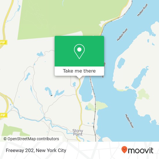 Mapa de Freeway 202, Tomkins Cove, NY 10986