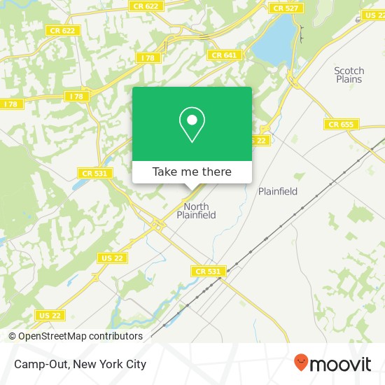 Camp-Out map