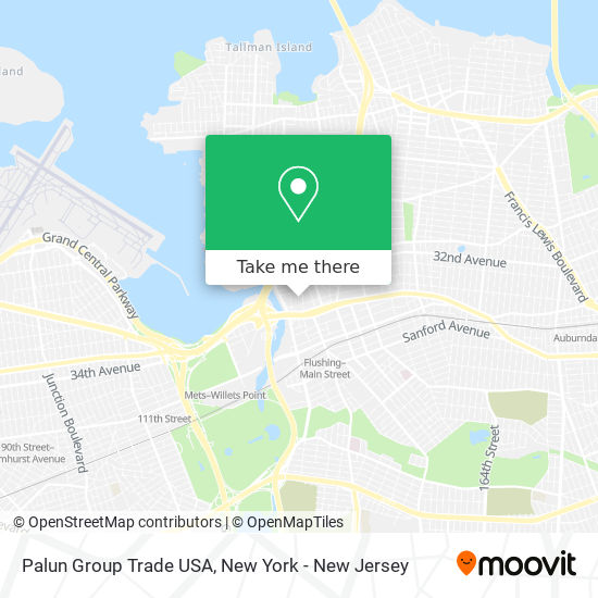 Palun Group Trade USA map