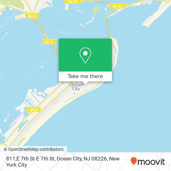 811,E 7th St E 7th St, Ocean City, NJ 08226 map