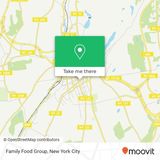 Family Food Group map