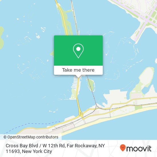 Cross Bay Blvd / W 12th Rd, Far Rockaway, NY 11693 map