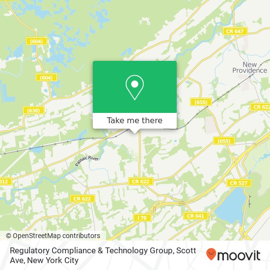 Regulatory Compliance & Technology Group, Scott Ave map