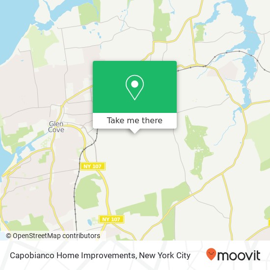 Capobianco Home Improvements map