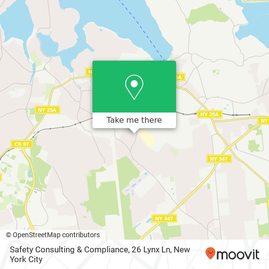 Mapa de Safety Consulting & Compliance, 26 Lynx Ln