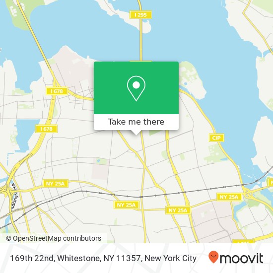 Mapa de 169th 22nd, Whitestone, NY 11357