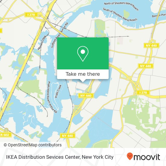 IKEA Distribution Sevices Center map