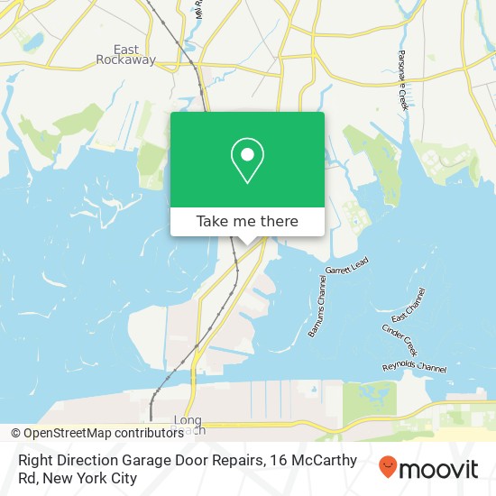 Right Direction Garage Door Repairs, 16 McCarthy Rd map