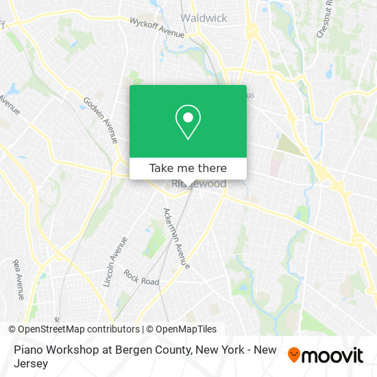 Mapa de Piano Workshop at Bergen County