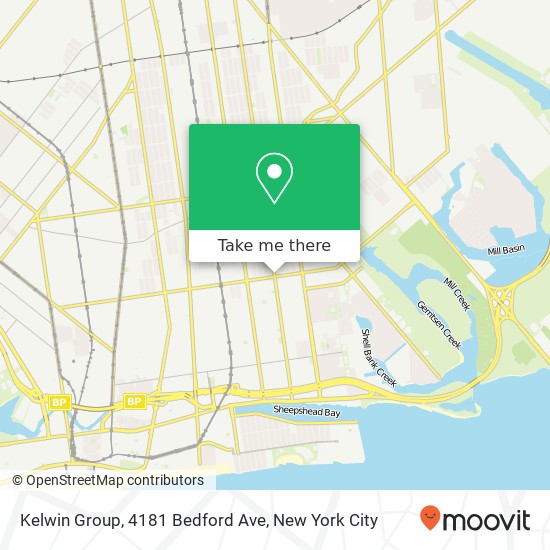 Mapa de Kelwin Group, 4181 Bedford Ave