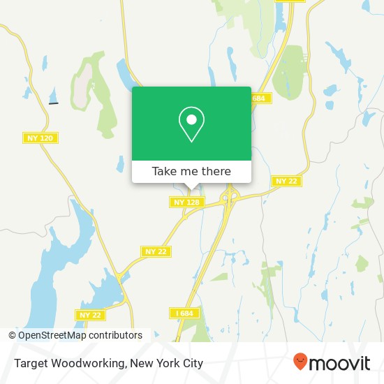 Target Woodworking map