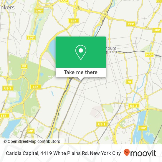 Mapa de Caridia Capital, 4419 White Plains Rd