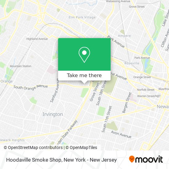 Hoodaville Smoke Shop map