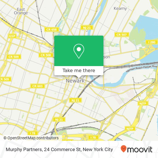 Mapa de Murphy Partners, 24 Commerce St