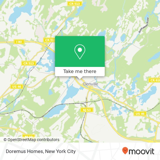 Doremus Homes map