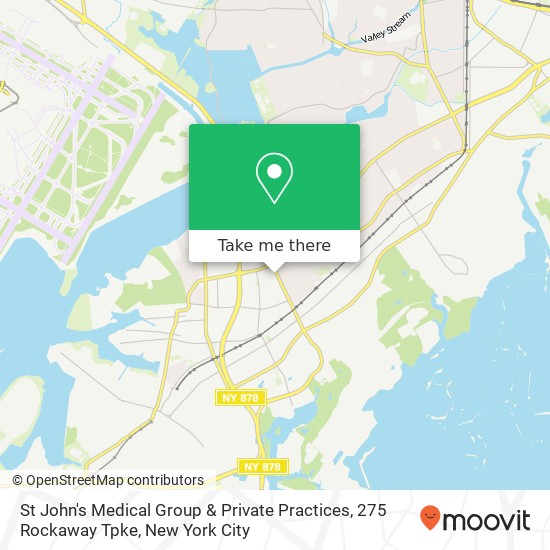St John's Medical Group & Private Practices, 275 Rockaway Tpke map