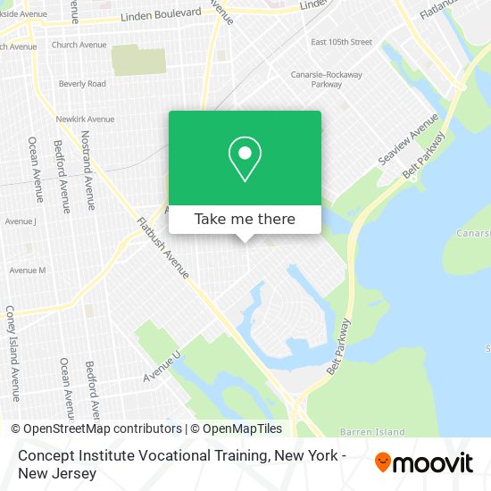 Concept Institute Vocational Training map