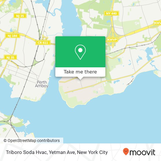 Mapa de Triboro Soda Hvac, Yetman Ave