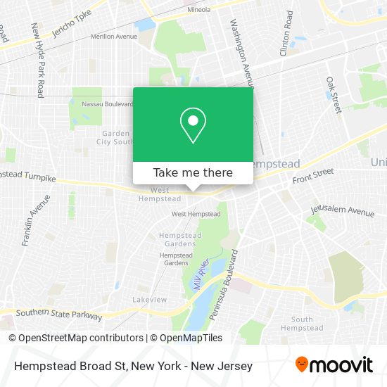 Hempstead Broad St map