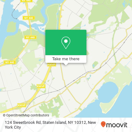 124 Sweetbrook Rd, Staten Island, NY 10312 map