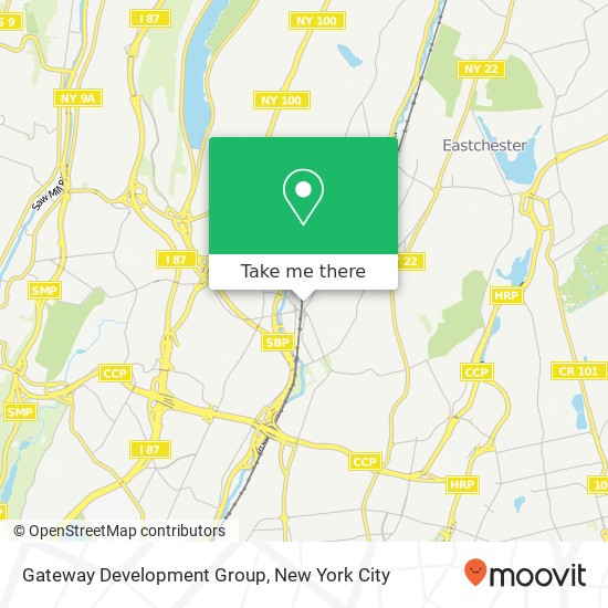 Mapa de Gateway Development Group