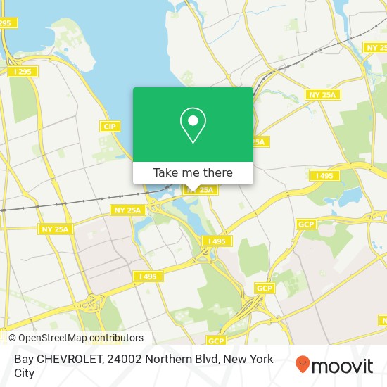Bay CHEVROLET, 24002 Northern Blvd map