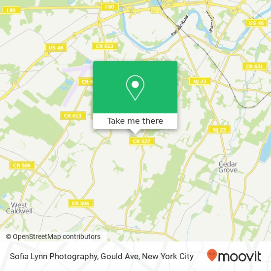 Mapa de Sofia Lynn Photography, Gould Ave