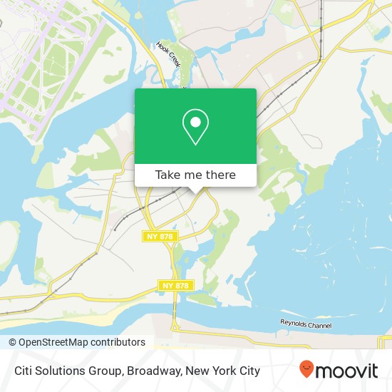 Citi Solutions Group, Broadway map