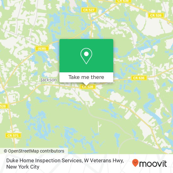 Duke Home Inspection Services, W Veterans Hwy map