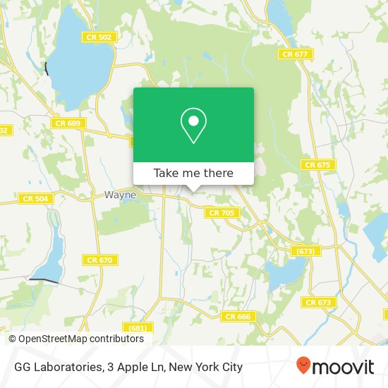 GG Laboratories, 3 Apple Ln map