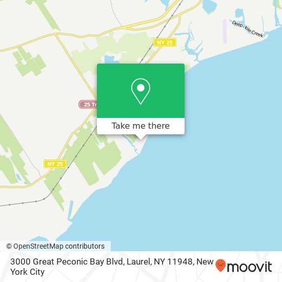 3000 Great Peconic Bay Blvd, Laurel, NY 11948 map