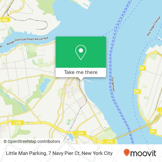 Mapa de Little Man Parking, 7 Navy Pier Ct