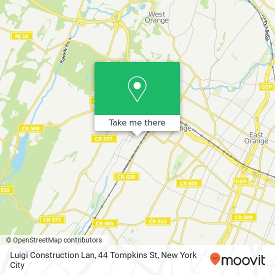 Mapa de Luigi Construction Lan, 44 Tompkins St