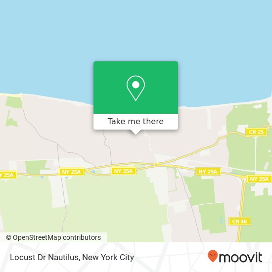 Locust Dr Nautilus, Rocky Point, NY 11778 map